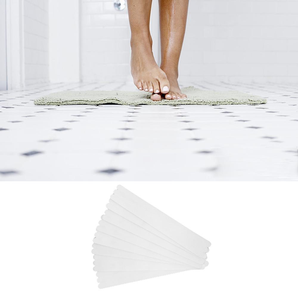 24 PCS PEVA Anti Slip Strip Self Adhesive Bathtub Sticker Practical Non Slip Sticker  Family