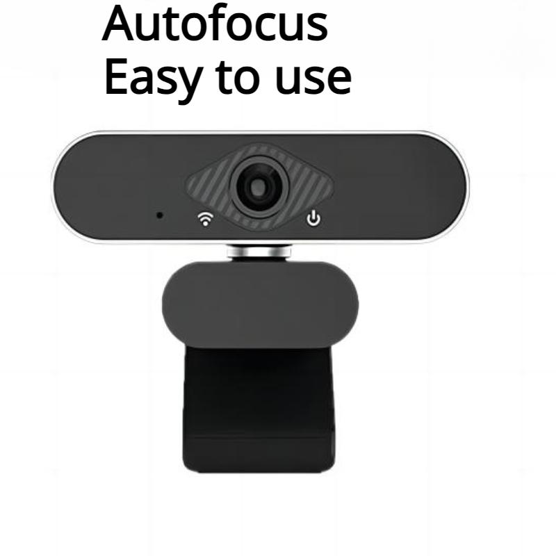 USB-High-Definition-Computer-Live-Streaming-Kamera Remote-Konferenz Dedizierte Mikrofonkamera Hohe Klangqualität Geräuschdichtes, verzögerungsfreies Mikrofon