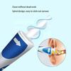 Silicone 360 Degrees Rotating Spiral Ear Cleaner Wax Removal Tool with 16pcs Replacement Ear Picker Spoon