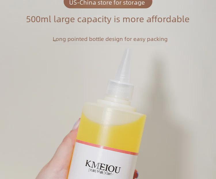 500ml Nail Nutrition & Softening Oil - Moisturizes Cuticles and Exfoliates Dead Skin