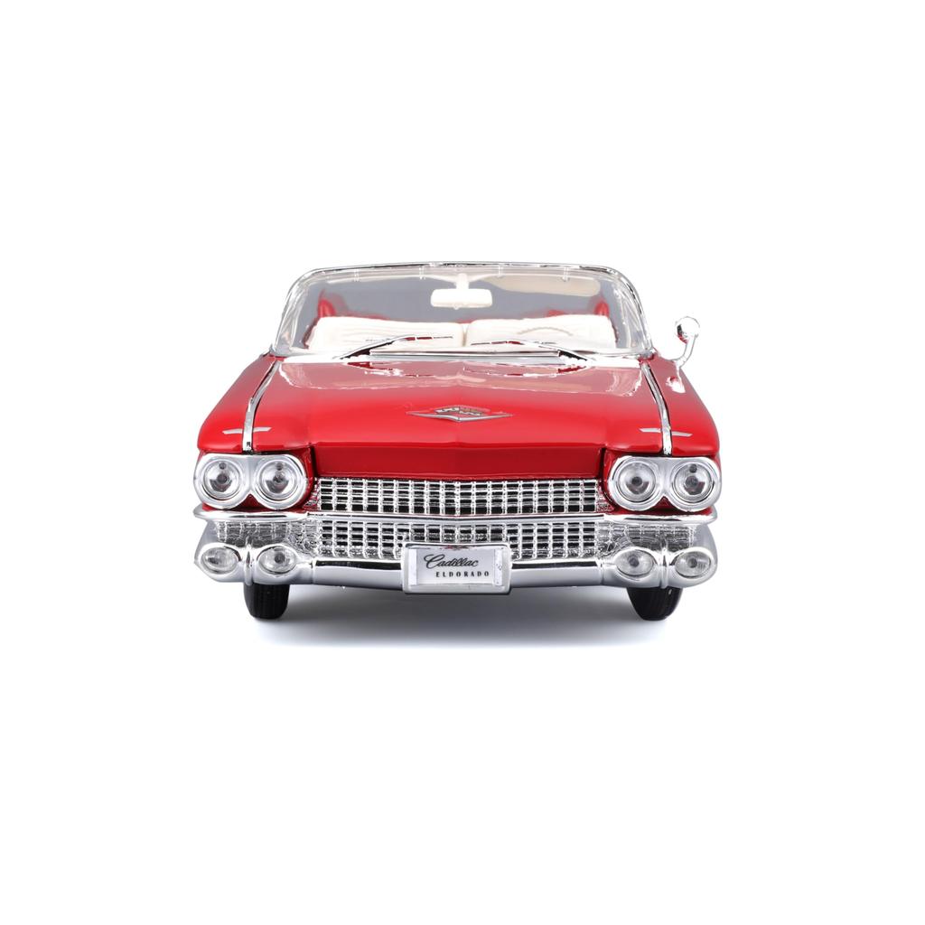 Maisto Cadillac Eldorado Biarritz 1959 Red Diecast Miniature Finished Model 36813 RD 1/18 / Car,