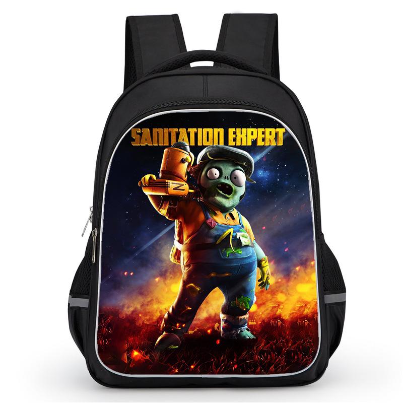 Plants Vs. Zombies Plants Vs. Zombies Anime Backpack Student Bag