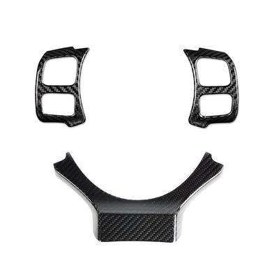 Carbon Fiber Steering Wheel Trim for Lexus IS, RC, NX