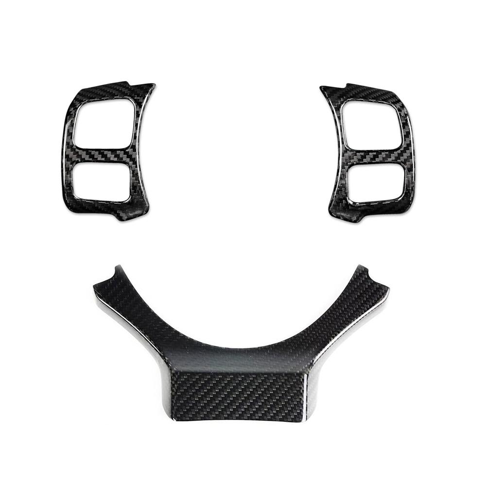 Carbon Fiber Steering Wheel Trim for Lexus IS, RC, NX