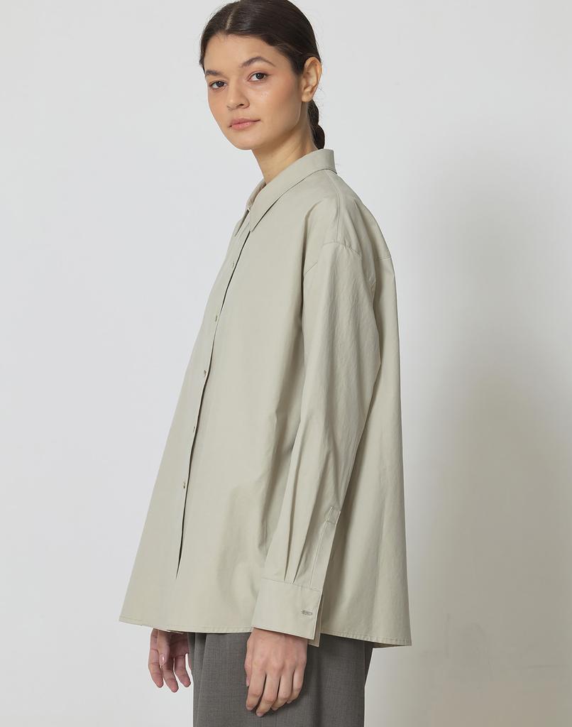 MANUELLE ET GUILLAUME Garçon Cotton Shirt Soft Khaki