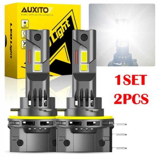 2-4X H15 LED Bulbs High Beam DRL Headlight Conversion 30000LM 6500K Super Bright