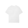 Li-Ning X Rooovie Artist Collaboration Checkerboard Pocket Print Loose Round Neck T-Shirt Unisex Tops Milk-White AHSSB57-1