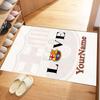 Fc Barcelona Personalized Name Floor Rug Office Rug Suitable for Bedrooms Kitchen Balcony Outdoor Antislip Carpet Anime Office Decor
