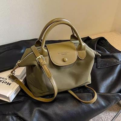 Women's Deluxe Lightweight Nylon Dumpling Crossbody Bag