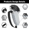 1 Pair Non-Slip Silicone Sleeve for Meta Quest 3/3S VR Handle Controller Case Cover