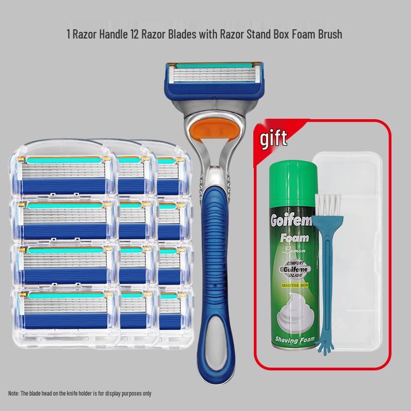 Old-Fashioned Drop-Shipping Compatible Razor: 5-Layer Gillette Fusion5 Shaving Knife