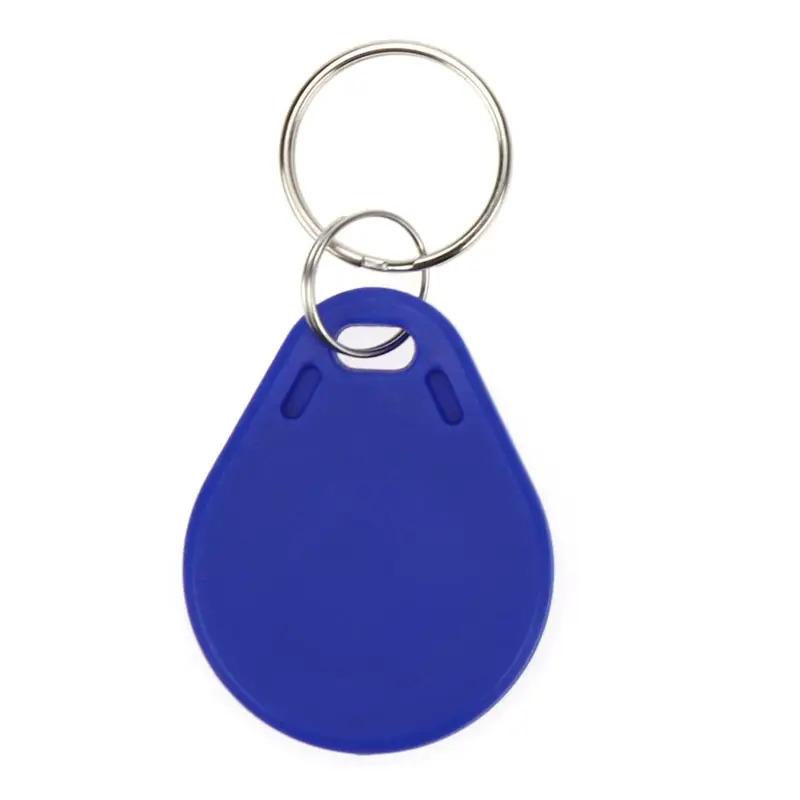 10PCS 13.56Mhz RFID UID Token Copy Keykobs Changeable Attendance Management CUID Clone Keychain Tag For Mif 1k S50 Writable