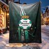 Club Santos Laguna Pattern Blanket for Home Decoration, Bed, Sofa, Car Travel, Camping, Suitable for All Seasons, Birthday Christmas Gift
