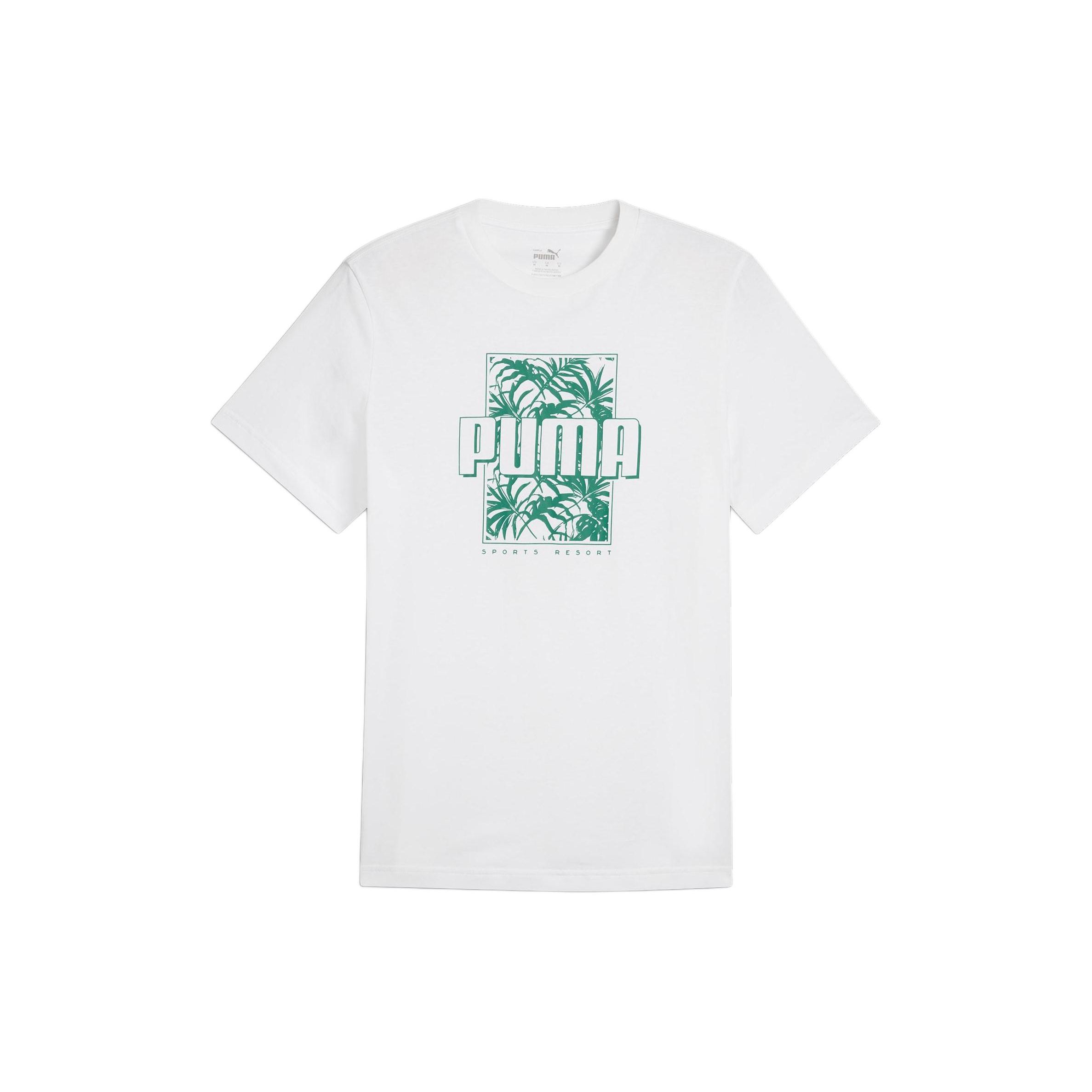 

Puma Ess+ Palm Resort Graphic Tee Men Tops White 683000-02 M