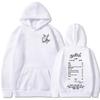 Rapper Lil Peep Cry Baby Album Felpe Grafiche Uomo Donna Pile Casual Oversize Felpa Moda Hip Hop Manica Lunga Pullover