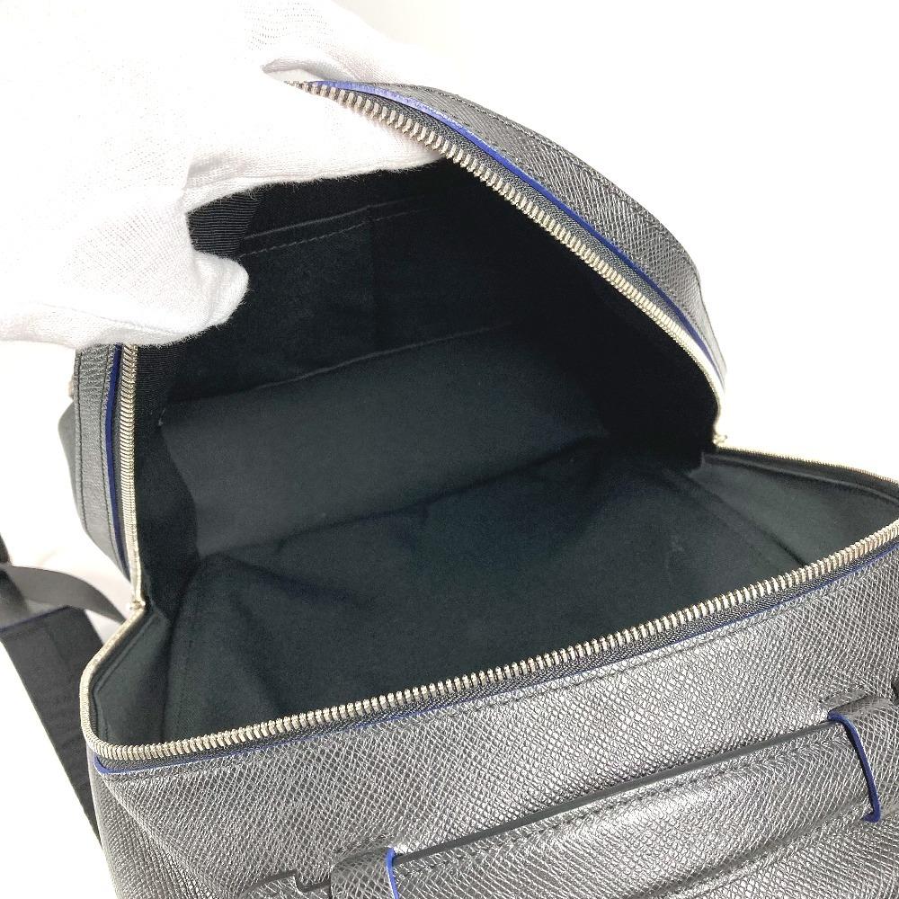 Louis Vuitton M32734 Taiga Anton Bum Bag Bicolor Backpack Black/blue
