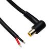 7.9x0.9mm 8mm Male Power Wire Supply Repair Solar Laptop 14AWG Pigtail Connectors Cable 8mm Male Plug To Bare Wire Open