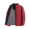 Men's Spring & Autumn Casual Stand-Up Collar Jacket - Dad Style, Versatile, Loose-Fit, Lightweight