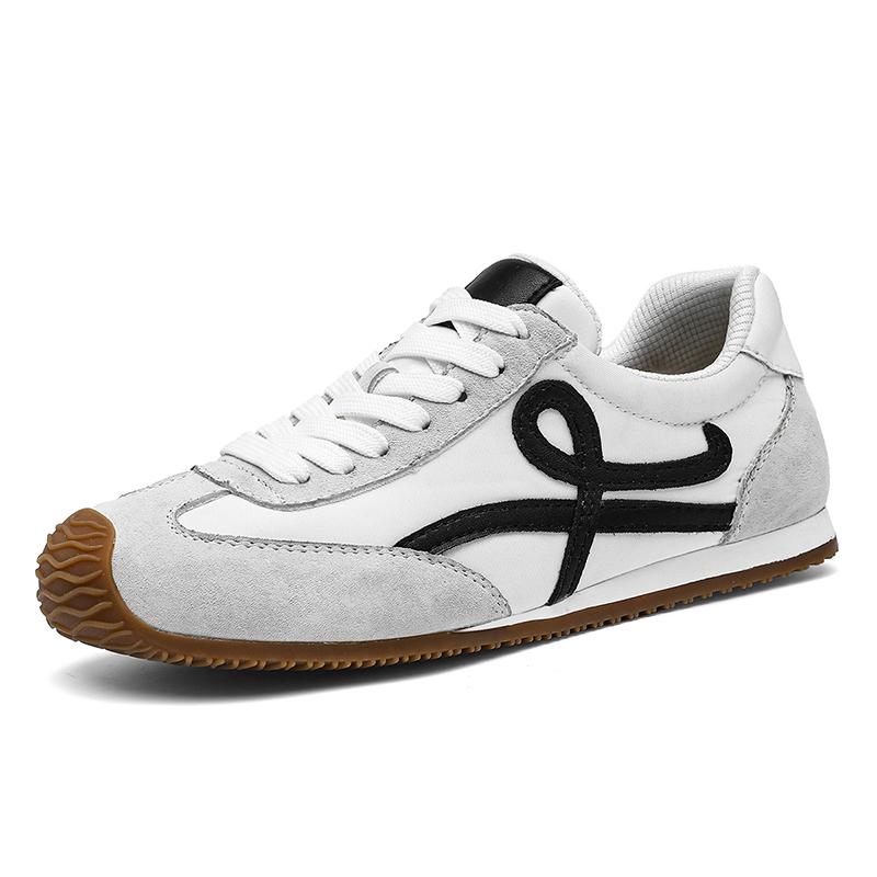 Fashion New Trend Men's Tenis Masculino Suede Leather Casual Shoes Fashion Male Sports Shoes Skateboard Footwear Leisure Walk Sneakers