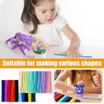 100pcs Torsion Bars, Handicrafts, Craft Supplies, Multi-color Iron Wire, Used For Craft Art, DIY Projects