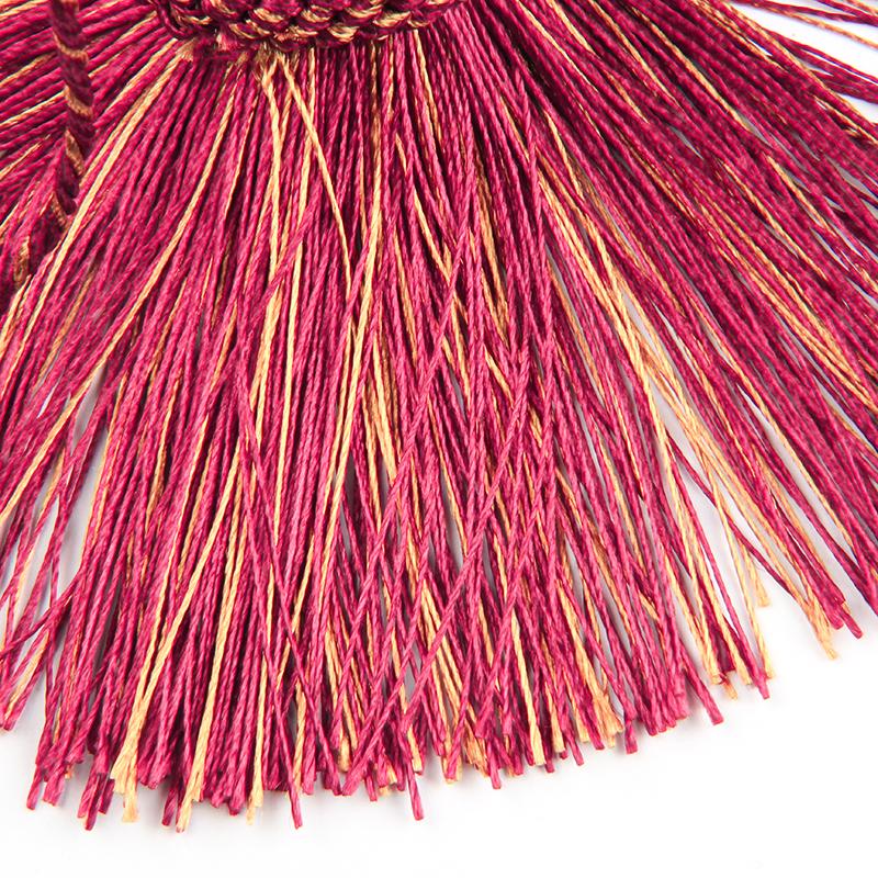 BELAVENIR Colorful Tassel Key Tassel Hanging Rope Silk Tassel Fringe Tassel Trim Garment Decoration DIY Accessories for Curtain and Home Decoration