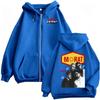 Band Morat Asuntos Pendientes Yem Felpe con Zip Uomo Donna Moda Felpa Classica con Cappuccio e Zip Giubbotti