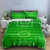 Schema di layout del campo da calcio. Set lenzuola Set copripiumino Copripiumini Federe(1*Copripiumino 2*Federe senza imbottitura piumone)