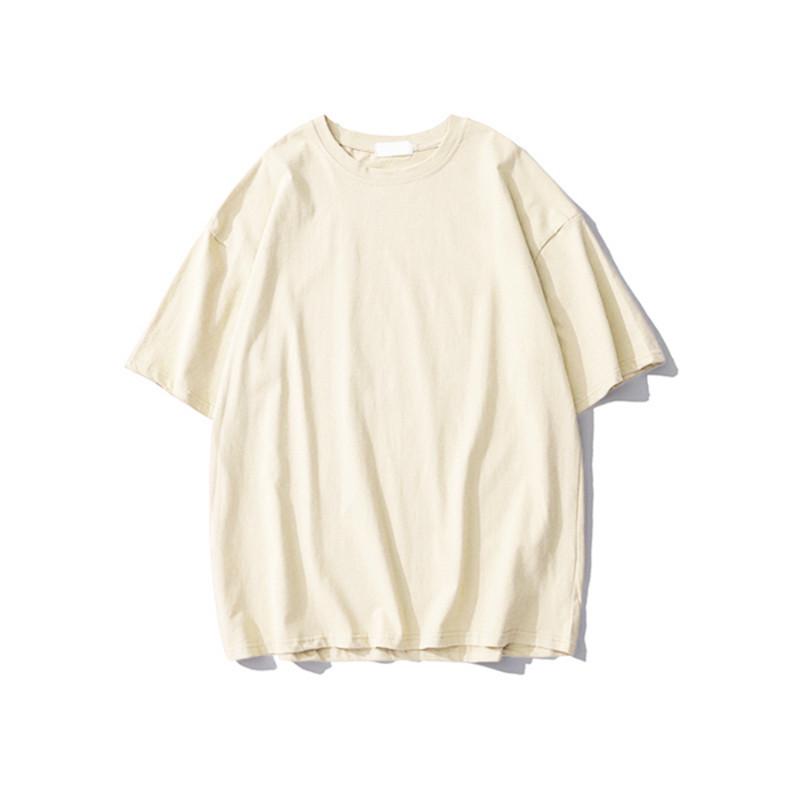 Unisex Plus Size Heavy Cotton Short Sleeve T-Shirt, Loose Fit, Extra Large, Versatile Base Layer.