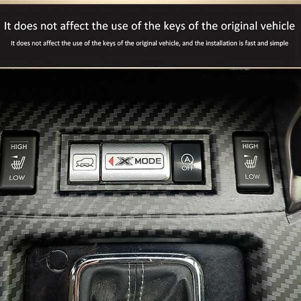 Subaru Forester 13-18 Schaltknaufblende aus Kohlefaser