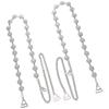 Rhinestones Bra Strap Invisible Shoulder Straps Adjustable Anti-Slip Bra Belt for Women Girls Crystal Shoulder Chain
