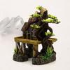 Creative Aquarium Rockery Resin Small House Model Craft Decoration Landscaping  Micro Landscape