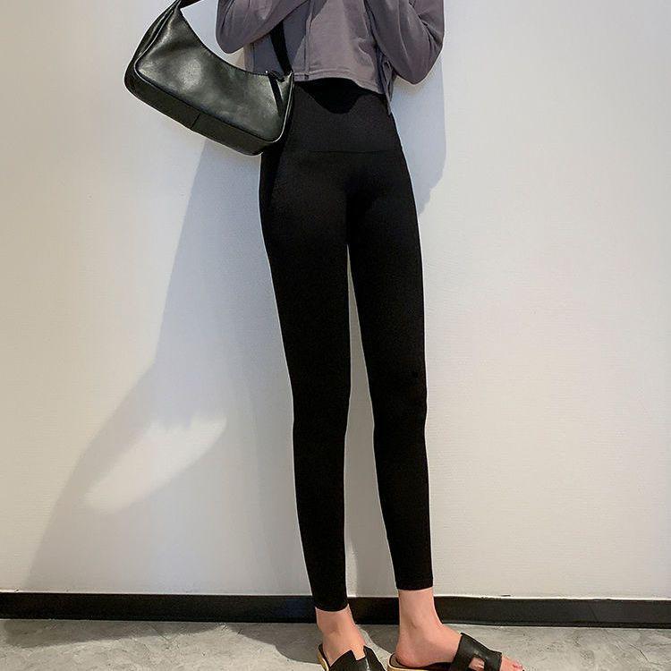 

Women s High-Waist Velvet Sharkskin Leggings – Warm, Tummy Control, Hip Lift, Ideal for Autumn/Winter Yoga & Fitness. XL 118-130 lbs