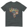 Venezuela Map Cultural Icons Flag Arepa Salto Angel TShirt