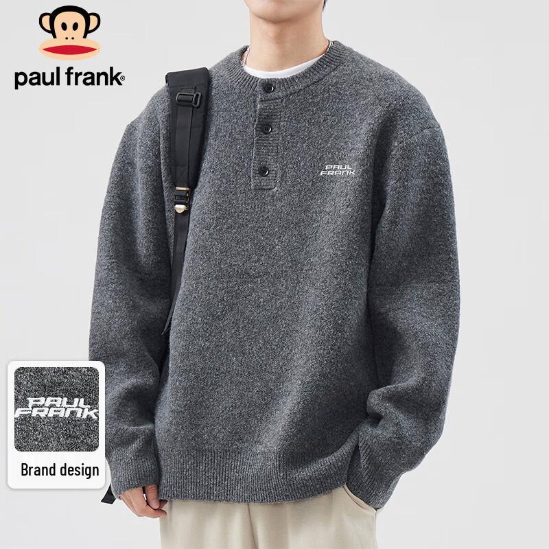 

Paul Frank Men s Winter Thick Loose Knit Sweater L
