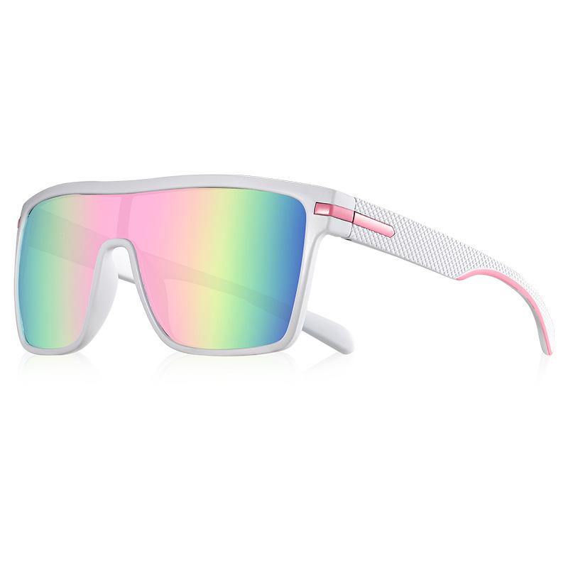 Fashion Square Sunglasses For Men Women Oversized Anti Glare UV400 Mirror Driver Sun Glasses Unisex Goggles