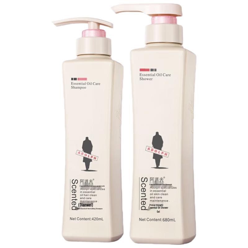 

Adolph Essential Oil Fragrance Shower and Shampoo Set