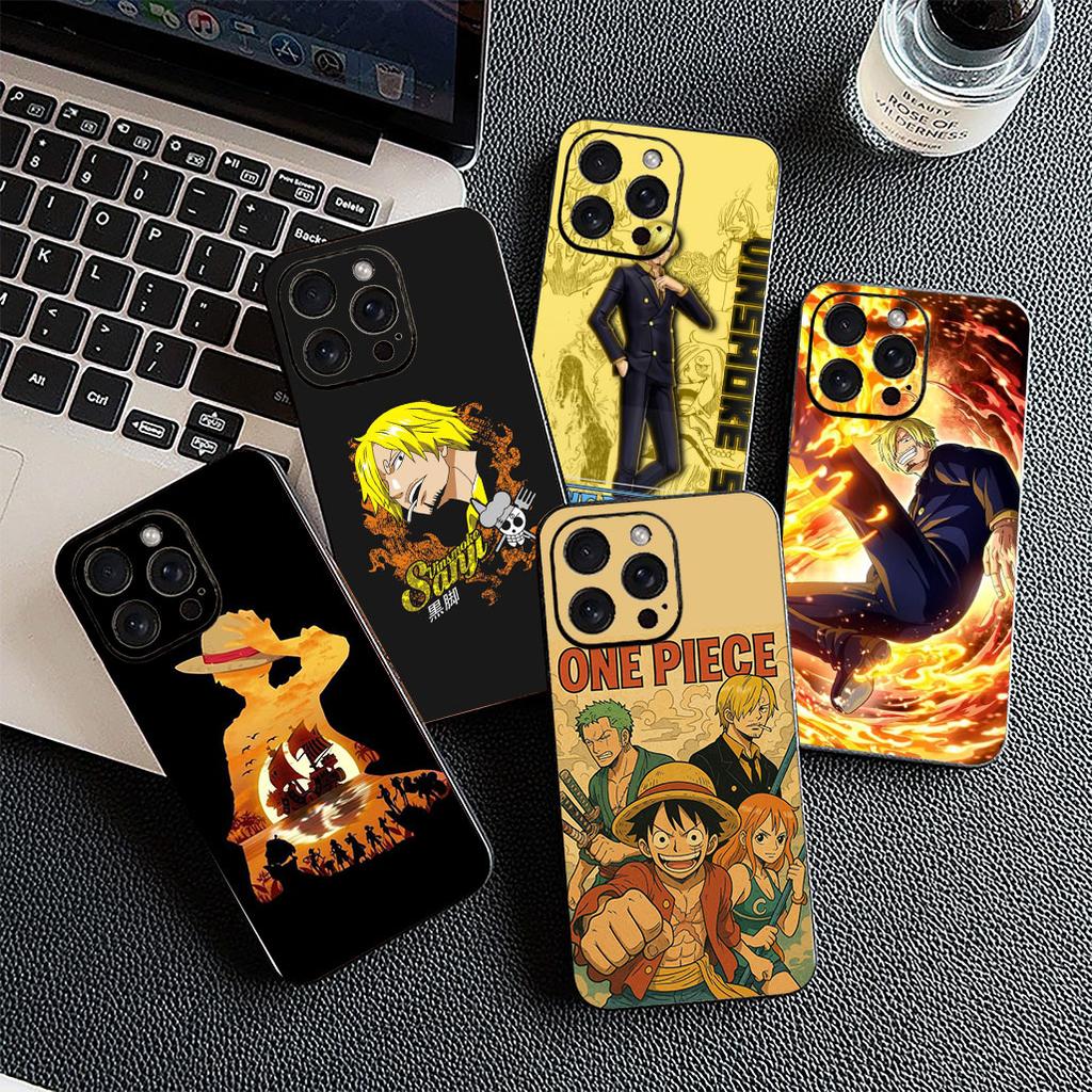 Soft for Motorola Moto G55 G45 G75 G85 G35 Edge 50 30 Fusion 40 NEO Ultra Pro Phone Case One Luffy Pieces Sanji Roronoa Zoro