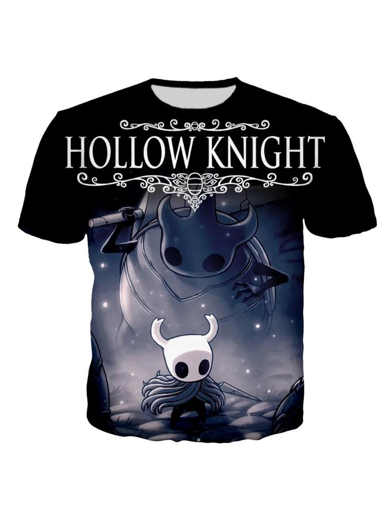 Summer Hollow Knight Game 3D Print T-Shirts Men Women Fashion StreetwearShort Sleeve