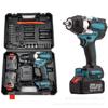 Industrial-Grade High Torque 700Nm Lithium Battery Impact Wrench for Auto Repair & Railway Use