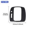 For Ford Escape KUGA 2013 2014 2015 2016 2017 2018 2019 Car Soft Carbon Fiber Sticker Automatic Gear Shift Frame Interior Trim