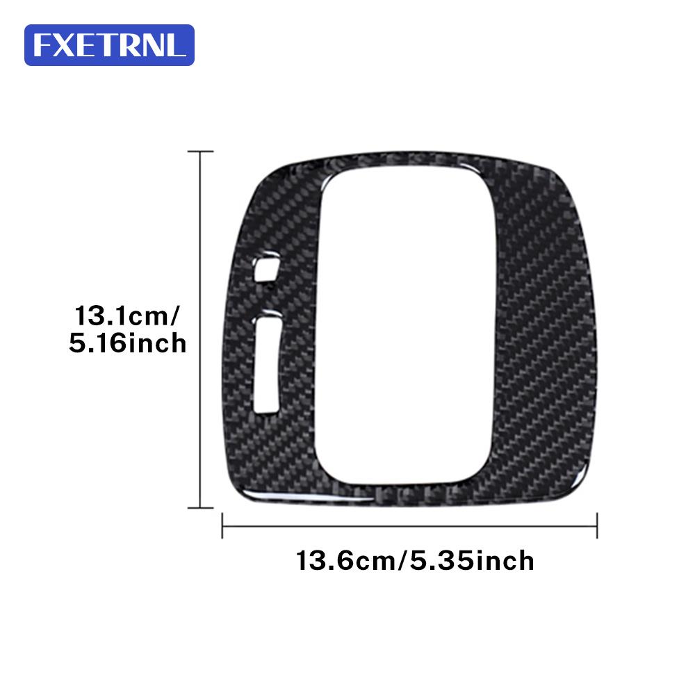 For Ford Escape KUGA 2013 2014 2015 2016 2017 2018 2019 Car Soft Carbon Fiber Sticker Automatic Gear Shift Frame Interior Trim