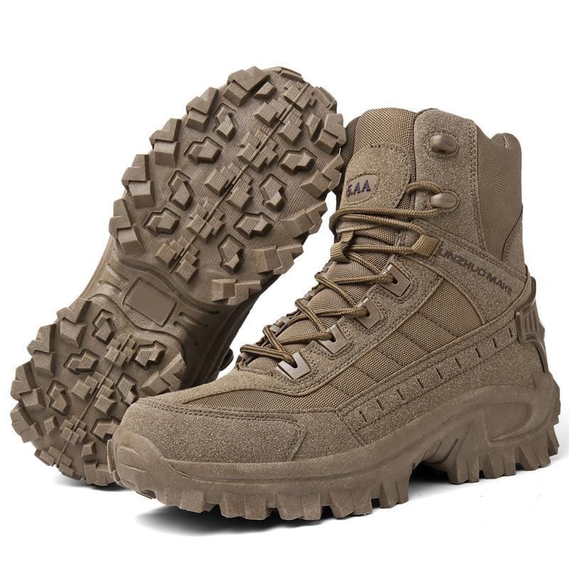 New Outdoor High Top Jungle Combat Boots, Cross-border Delta Hiking Boots, Camping Desert Boots, Combat Boots