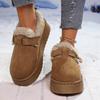 Fashion 2025 New Women Platform Boots Outdoor Cotton Slippers Luxury Winter Women Warm Shoes Fashion Retro Boots Women Zapatos De Mujer