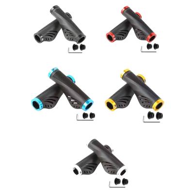 Bilateral Locks Mountain Bikes Handlebar Grips Nonslip Cycling Handlebar Sleeve Comfortable Bicycles Handle Grips