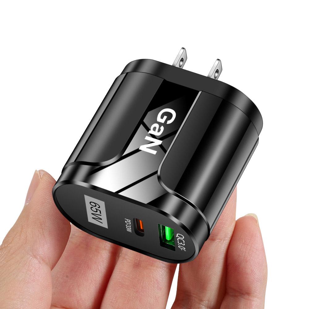 65W GaN PD Fast Charger with International Compatibility