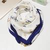 Magnetic Buckle Women's Cotton Neck Warmer: Versatile Autumn/Winter Scarf & Protector.