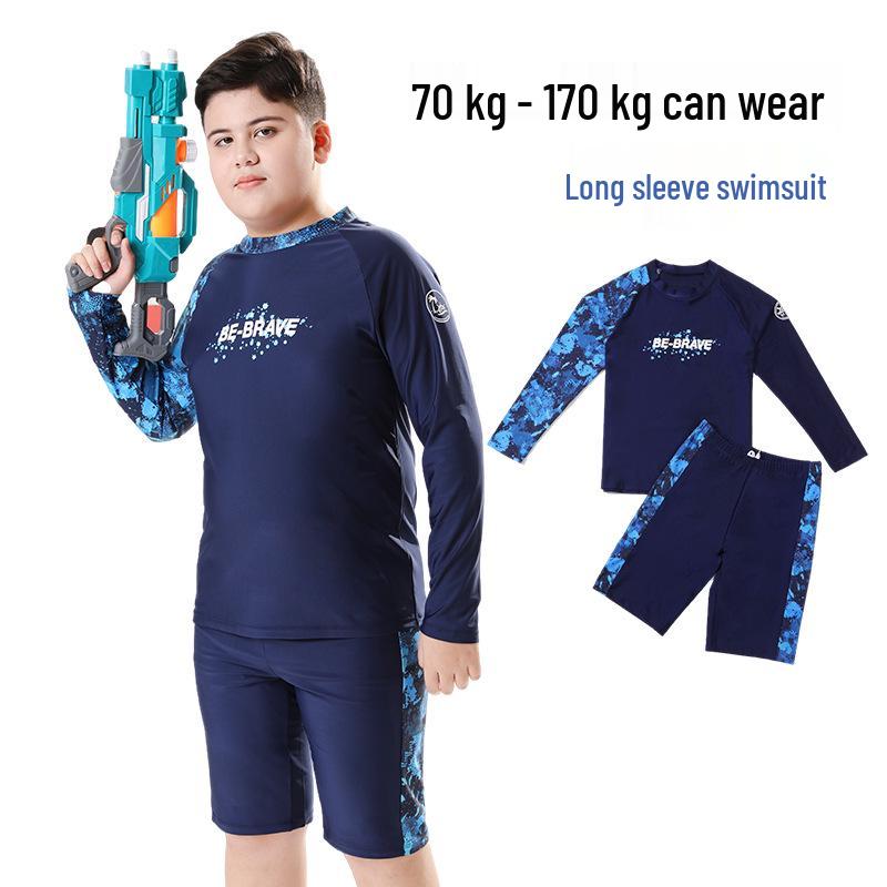 

Plus Size Boys Swim Trunks Set - Summer & Hot Spring 150