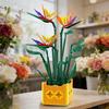 Bouquet Building Blocks Moc Paradise Bird Bricks Home Decoration Diy Toys Girl Birthday Gift
