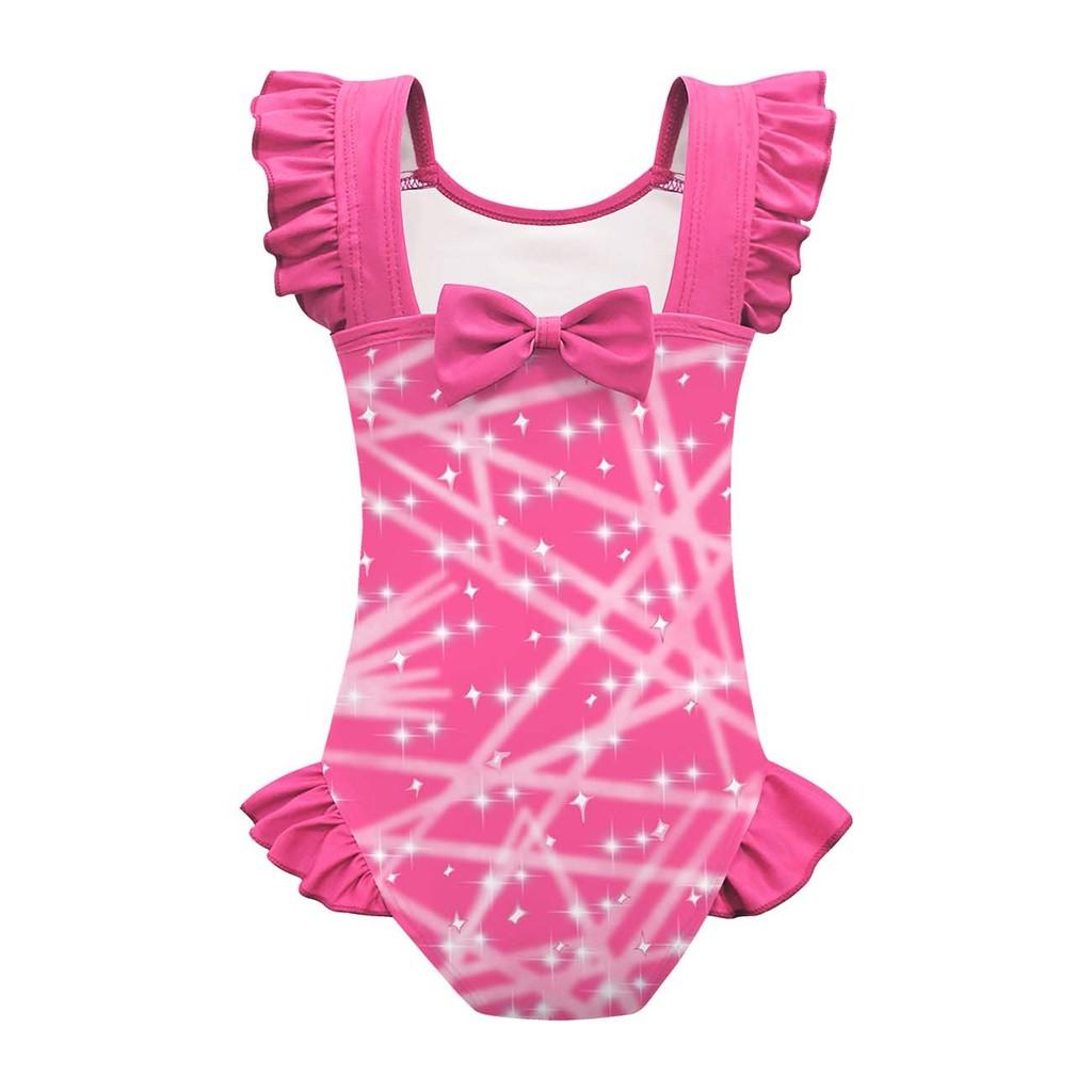 Dětské Dívčí Anime Kreslený K-POP Rumi Zoey Mira Potisk Volánkový Bez rukávů Jednodílné Plavky