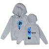 Unisex Letter Print Hooded Sweatshirt Loose Fit Long Sleeve Casual Pullover Winter